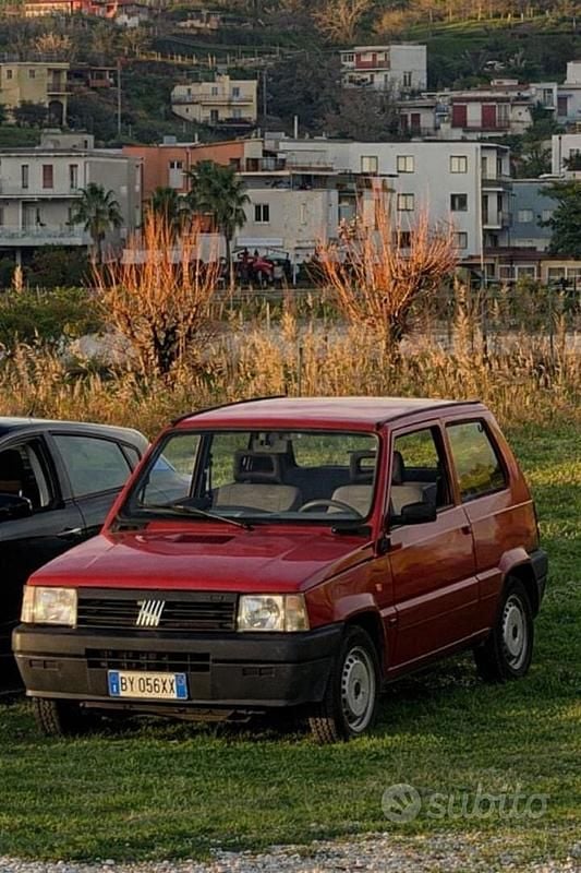 Usata Fiat Panda 2002 Rosso Berlina