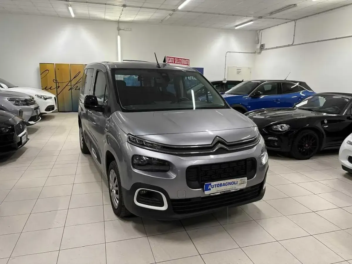 Usata Citroën e-Berlingo Feel 102 CV (75 kW) 2022 Gray Monovolume