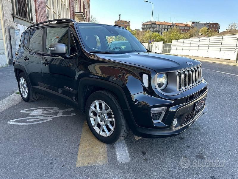 Usata Jeep Renegade Limited 150 CV (110 kW) 2021 Nero SUV
