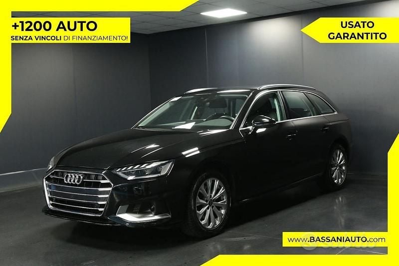 Usata Audi A4 Advanced 136 CV (100 kW) 2023 Nero Station wagon