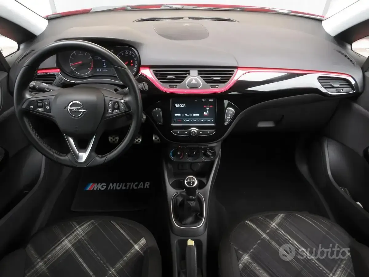 Usata Opel Corsa 90 CV (66 kW) 2016 Rosso Utilitaria