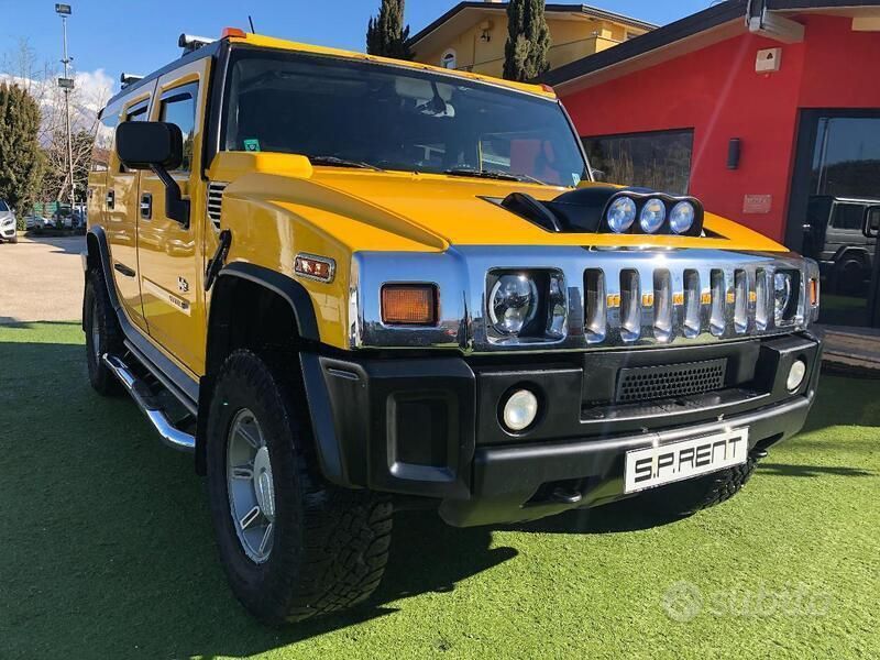 Giallo Usata 2005 Hummer H2 SUV | 29.900 € (Buon prezzo) - Immagine 1/4