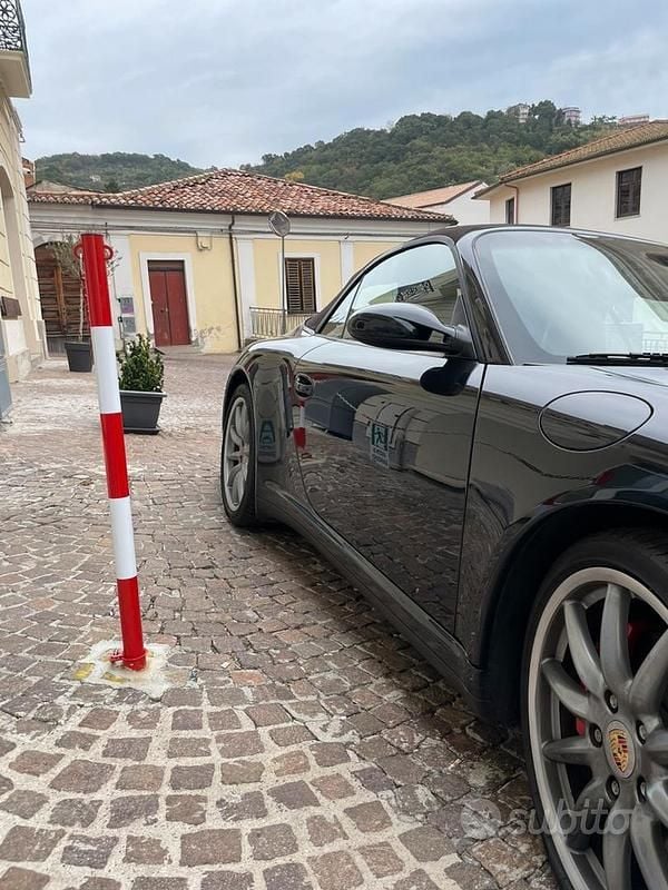 Usata Porsche 911 Carrera 4S Cabriolet 385 CV (283 kW) 2007 Nero Cabrio