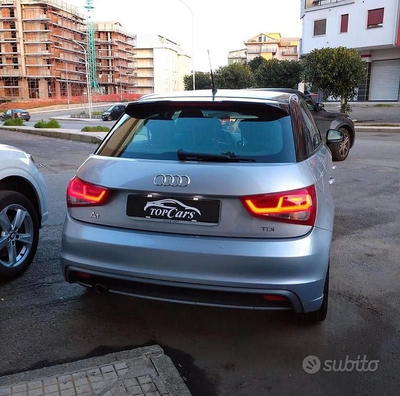 Begagnad Audi A1 S-Line 90 HK (66 kW) 2014 Grå Halvkombi