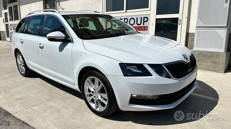 Usata Skoda Octavia G-TEC Executive 131 CV (96 kW) 2019 Bianco Station wagon