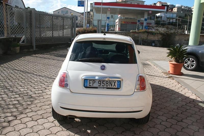 Usata Fiat 500 Lounge 95 CV (69 kW) 2012 Bianco Cabrio