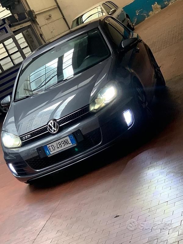 Usata VW Golf VI GTD 170 CV (125 kW) 2010 Grigio Utilitaria