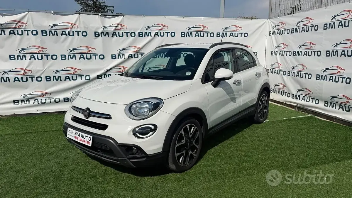 Usata Fiat 500X Cross 130 CV (95 kW) 2021 Bianco SUV