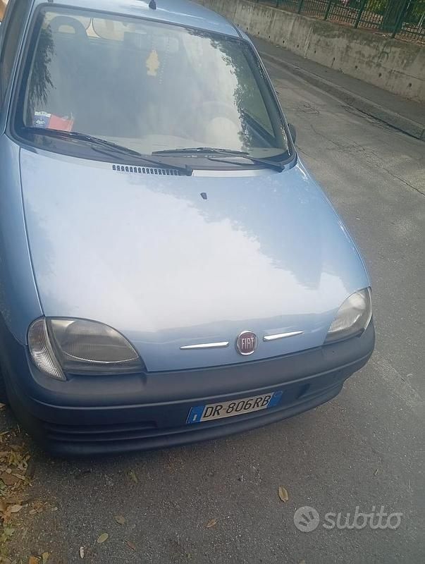 Usata Fiat Seicento 54 CV (39 kW) 2009 Blu Utilitaria