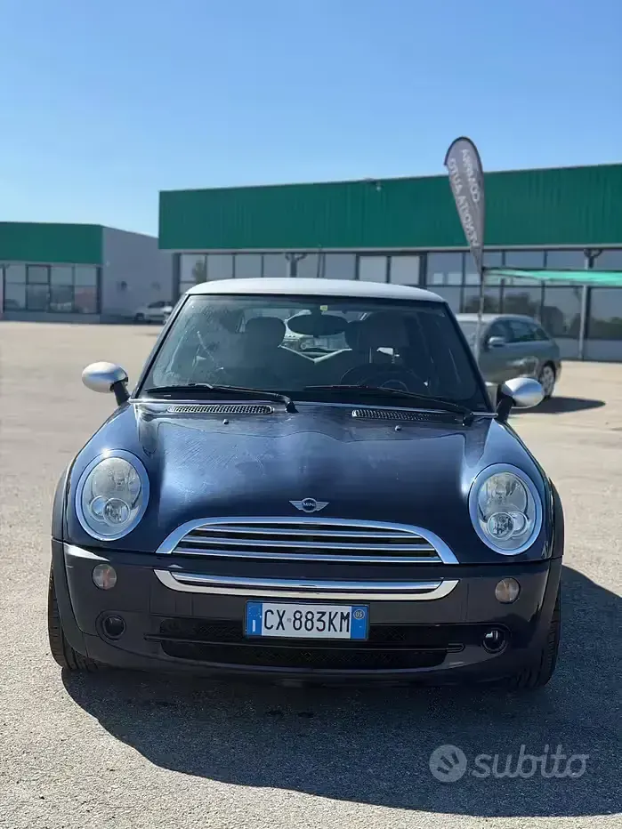 Usata Mini Cooper 116 CV (85 kW) 2005 Bluazzurro Utilitaria