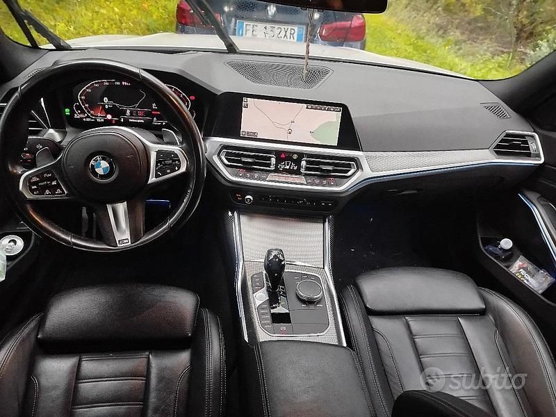 Usata BMW 330 M Sport 265 CV (194 kW) 2019 Bianco Station wagon