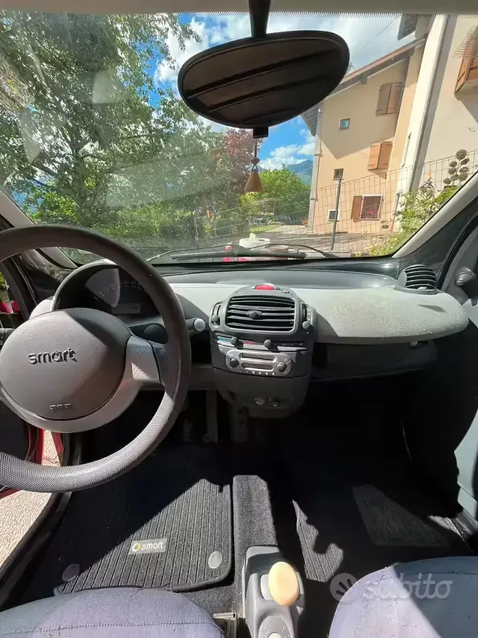 Usata Smart ForTwo Cabrio 61 CV (44 kW) 2003 Rosso Cabrio