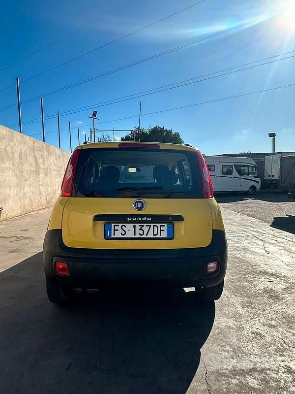 Usata Fiat Panda 75 CV (55 kW) 2018 Giallo Utilitaria