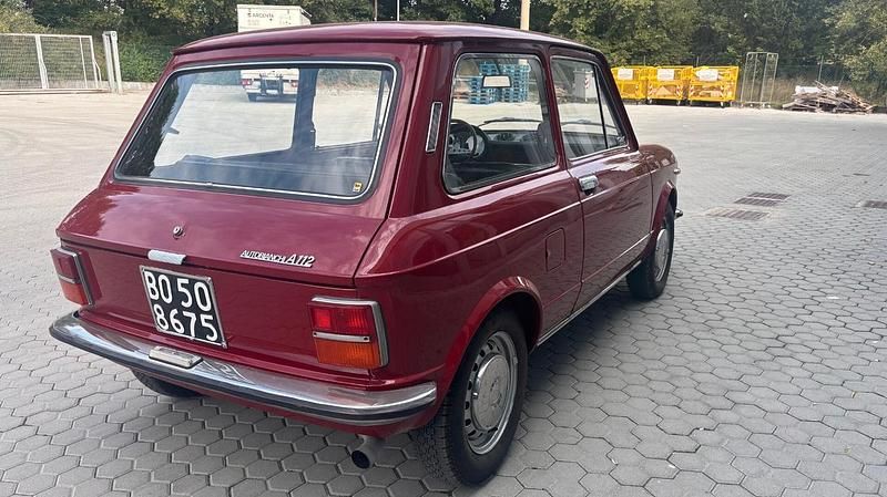 Usata Autobianchi A112 39 CV (28 kW) 1972 Rosso Utilitaria