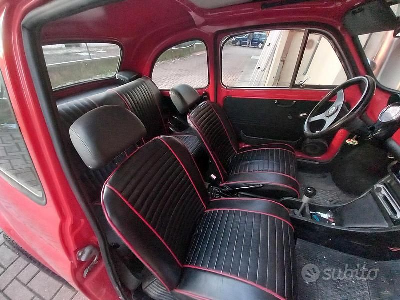 Usata Fiat 500 1970 Rosso Utilitaria