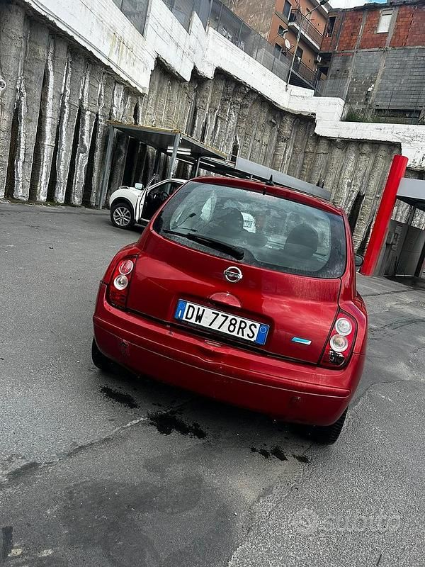 Usata Nissan Micra 80 CV (58 kW) 2009 Rosso Berlina
