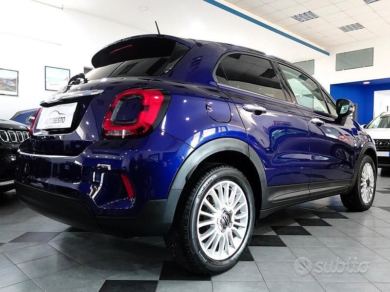 Usata Fiat 500X Connect 130 CV (95 kW) 2022 Blu SUV