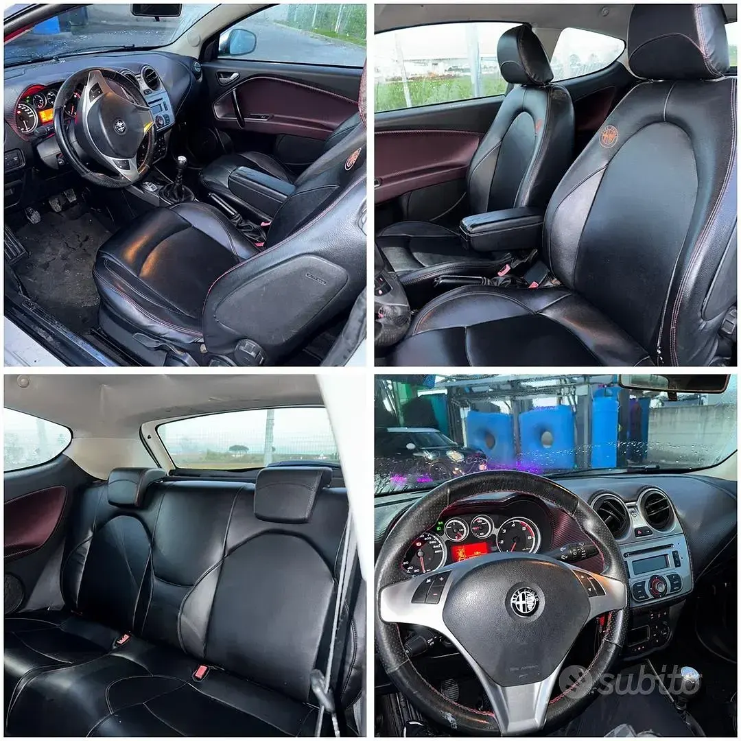 Usata Alfa Romeo MiTo Progression 120 CV (88 kW) 2010 Bianco Utilitaria