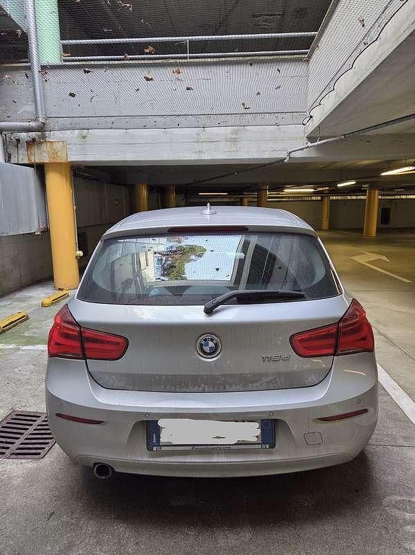 Usata BMW 116 Advantage 116 CV (85 kW) 2018 Grigio Utilitaria