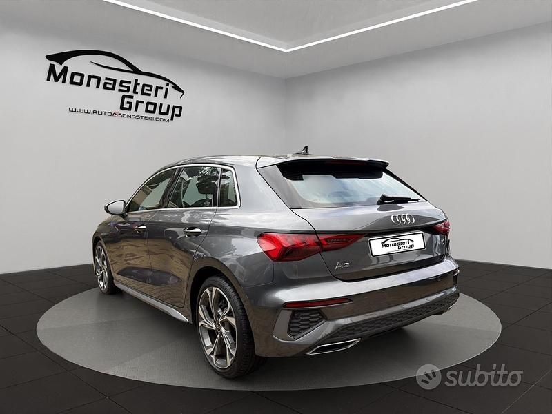 Usata Audi A3 S-Line 116 CV (85 kW) 2023 Grigio Berlina