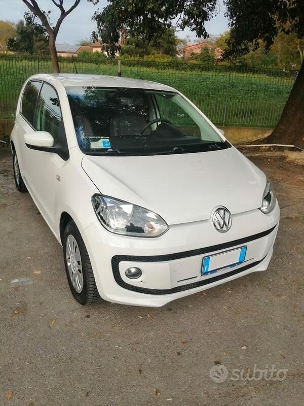Usata VW up! 60 CV (44 kW) 2015 Bianco Utilitaria