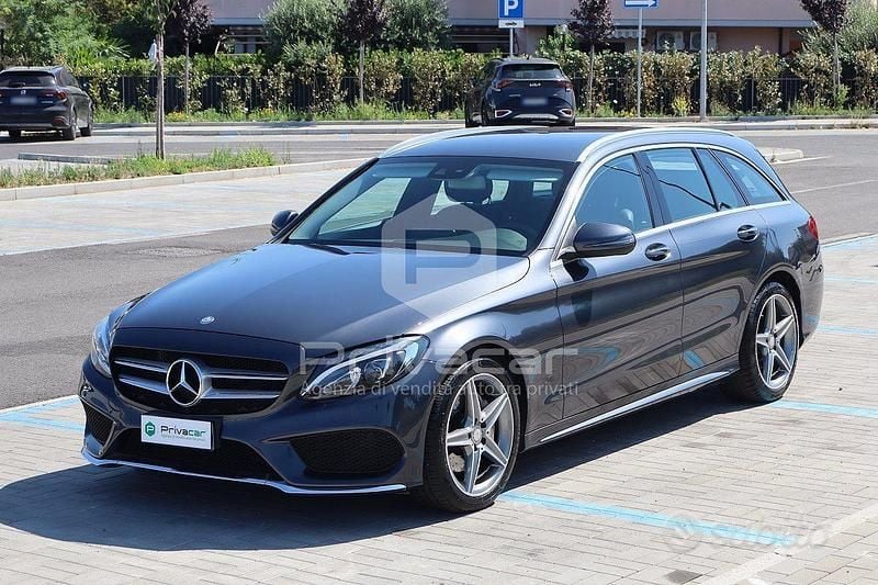 Usata Mercedes C220 Premium 170 CV (125 kW) 2016 Grigio Station wagon