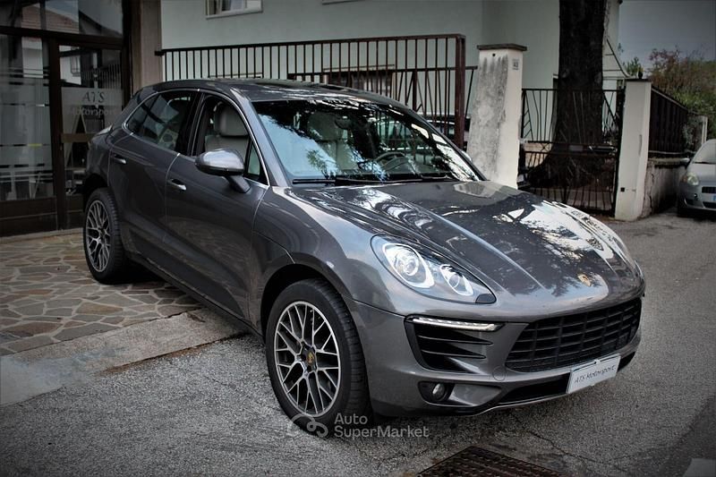 Usata Porsche Macan S 250 CV (183 kW) 2015 Gray SUV