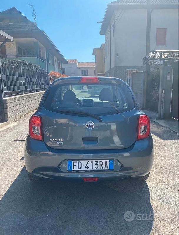 Usata Nissan Micra 80 CV (58 kW) 2015 Blu Utilitaria