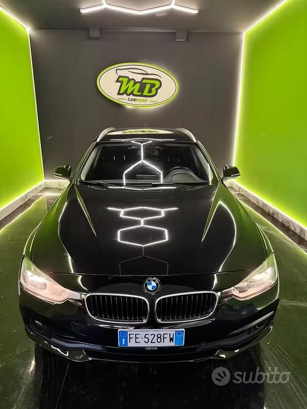 Usata BMW 316 Advantage 115 CV (84 kW) 2016 Nero Station wagon