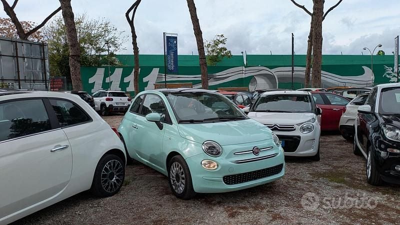 Latte e menta Usata 2021 Fiat 500 Lounge Utilitaria | 9500 € (Super prezzo) - Immagine 1/4