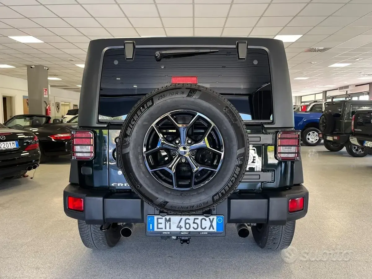 Usata Jeep Wrangler 200 CV (147 kW) 2012 Verde SUV