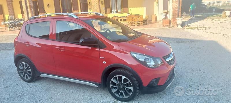 Usata Opel Karl 75 CV (55 kW) 2018 Rosso Utilitaria