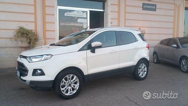 Usata Ford Ecosport Titanium S 95 CV (69 kW) 2017 Bianco SUV