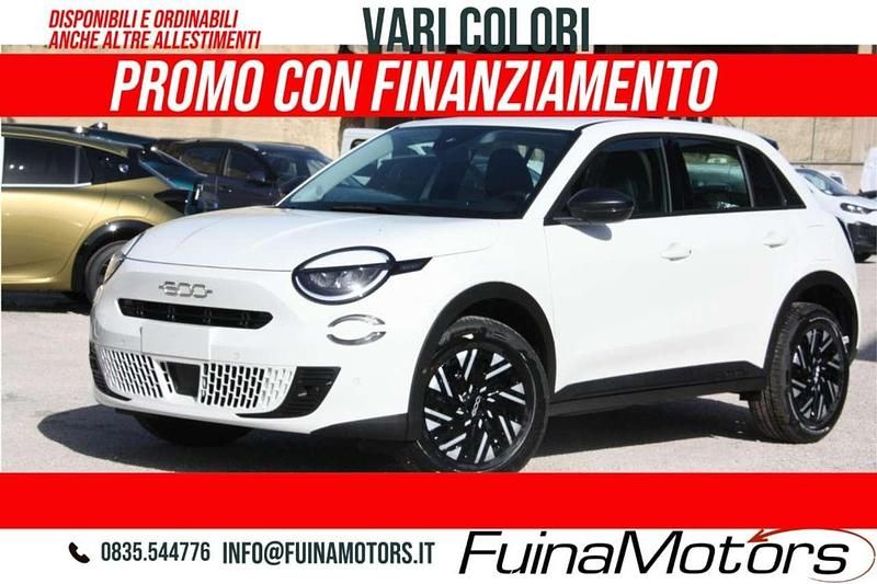 Nuova Fiat 600 110 CV (80 kW) 2026 Bianco SUV
