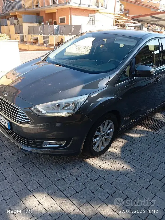 Usata Ford C-MAX 125 CV (91 kW) 2015 Grigio Monovolume