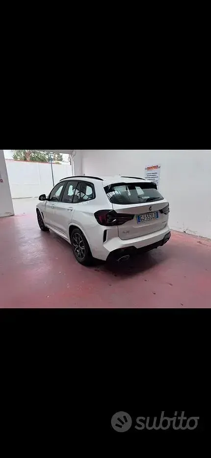 Usata BMW X3 M Sport 190 CV (139 kW) 2022 Bianco SUV