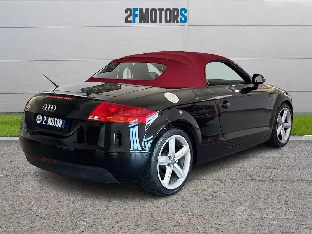 Usata Audi TT Roadster Advanced Plus 200 CV (147 kW) 2008 Nero Cabrio