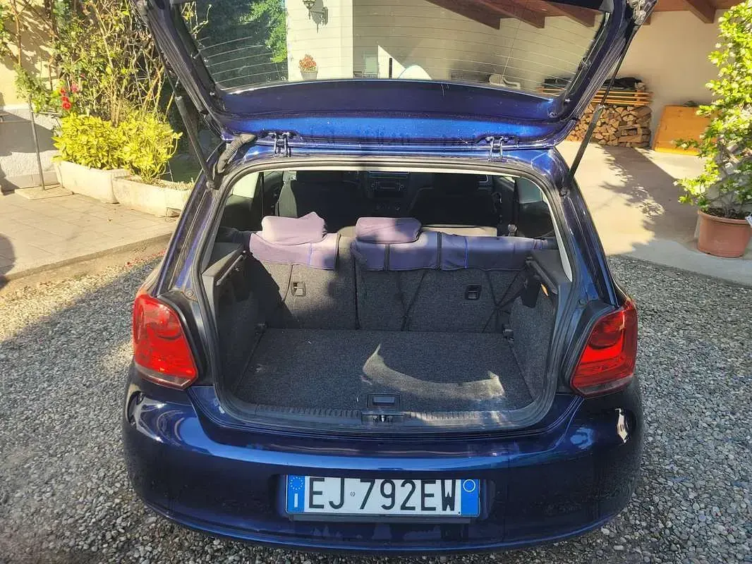 Usata VW Polo Comfortline 69 CV (50 kW) 2011 Blu/azzurro Utilitaria