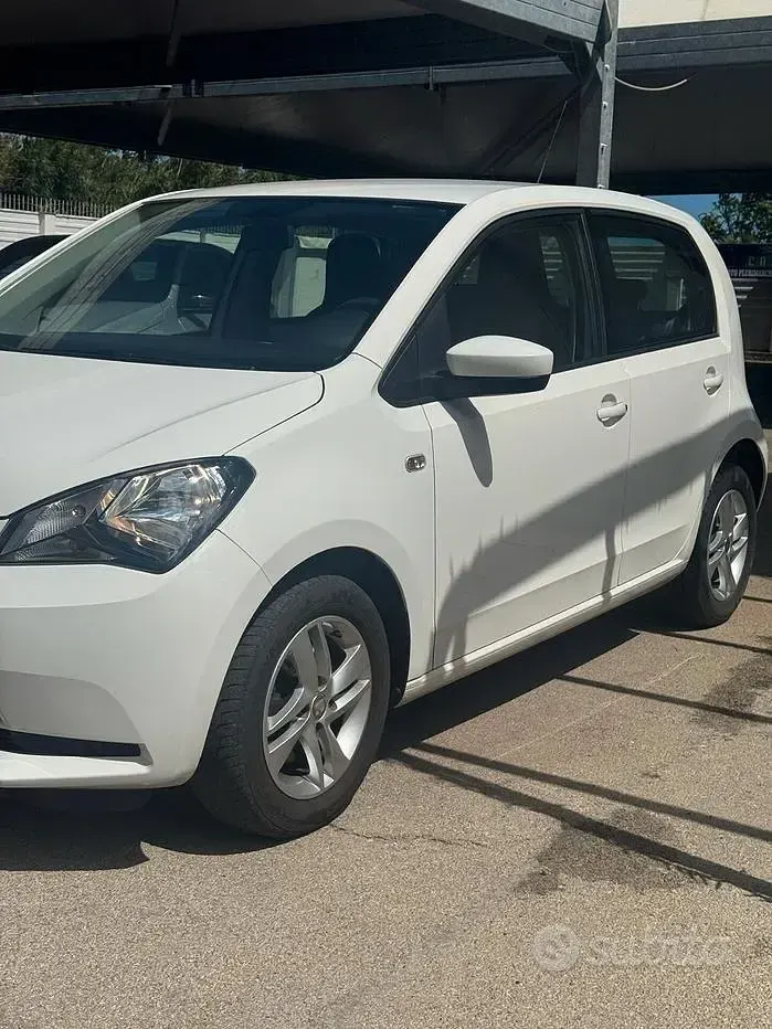 Usata Seat Mii Style 60 CV (44 kW) 2013 Bianco Utilitaria