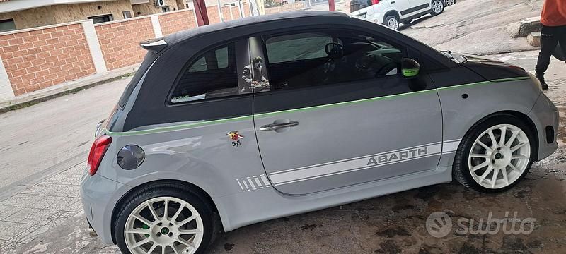Usata Abarth 500C 140 CV (102 kW) 2010 Grigio Cabrio