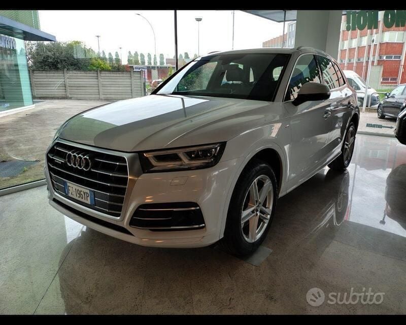 Bianco Usata 2020 Audi Q5 S-line plus SUV | 29.490 € (Super prezzo) - Immagine 1/4