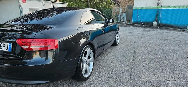 Usata Audi A5 S-Line 170 CV (125 kW) 2009 Nero Coupé