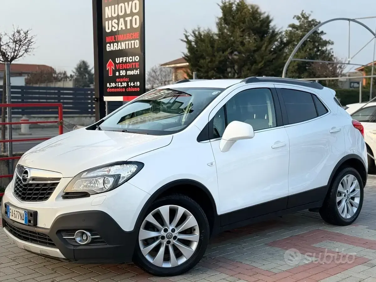 Usata Opel Mokka Cosmo 136 CV (100 kW) 2015 Bianco SUV