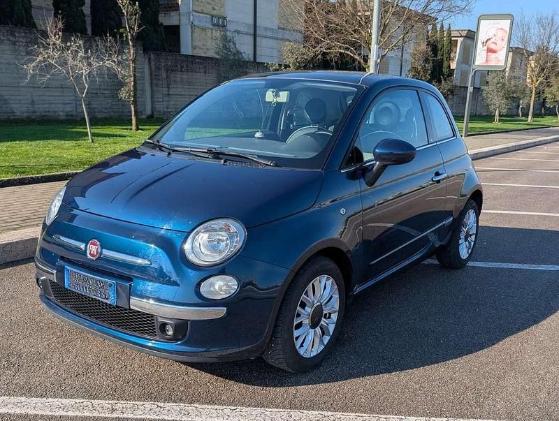 Usata Fiat 500 Lounge 69 CV (50 kW) 2015 Blu/azzurro Berlina
