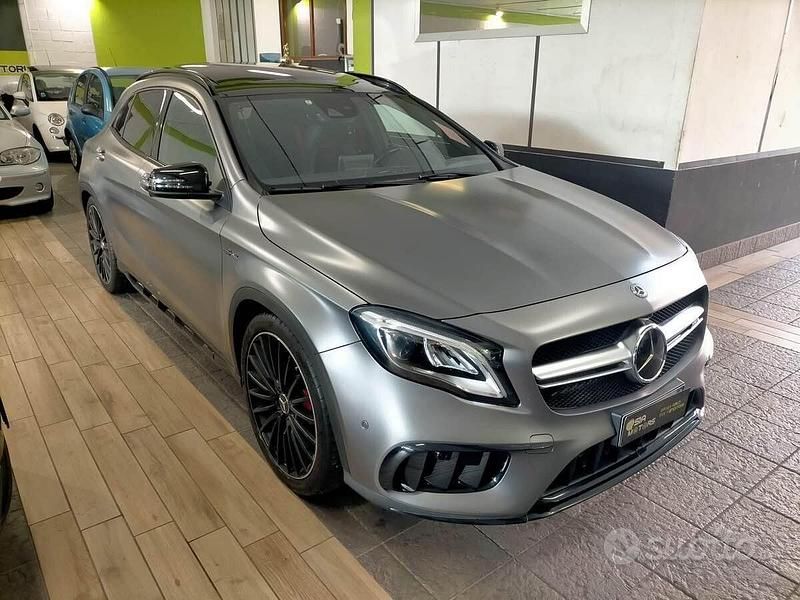 Usata Mercedes GLA45 AMG AMG 381 CV (280 kW) 2017 Grigio SUV
