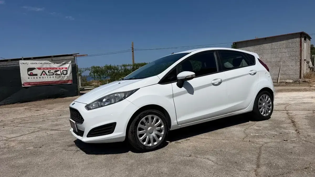Usata Ford Fiesta 95 CV (69 kW) 2016 Bianco Utilitaria