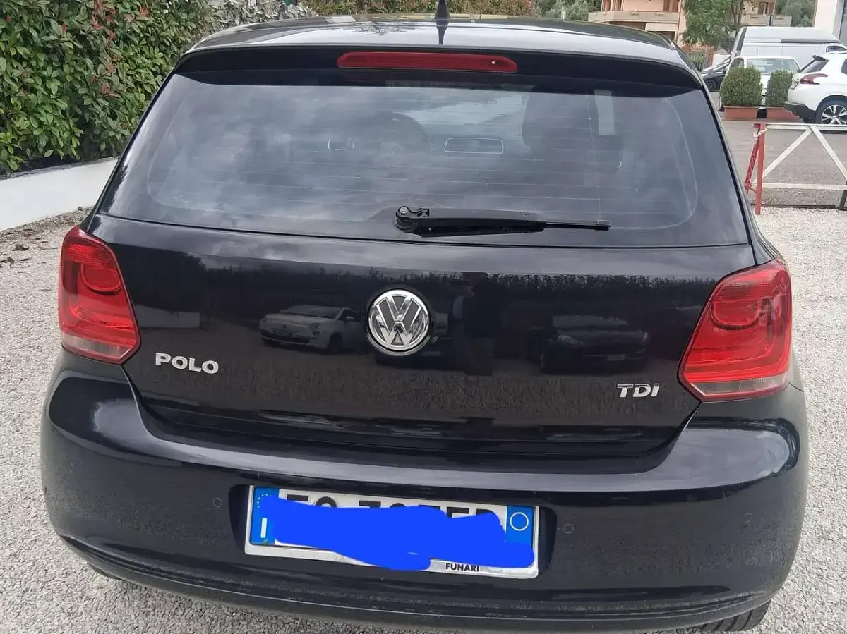 Usata VW Polo Comfortline 75 CV (55 kW) 2013 Nero Utilitaria