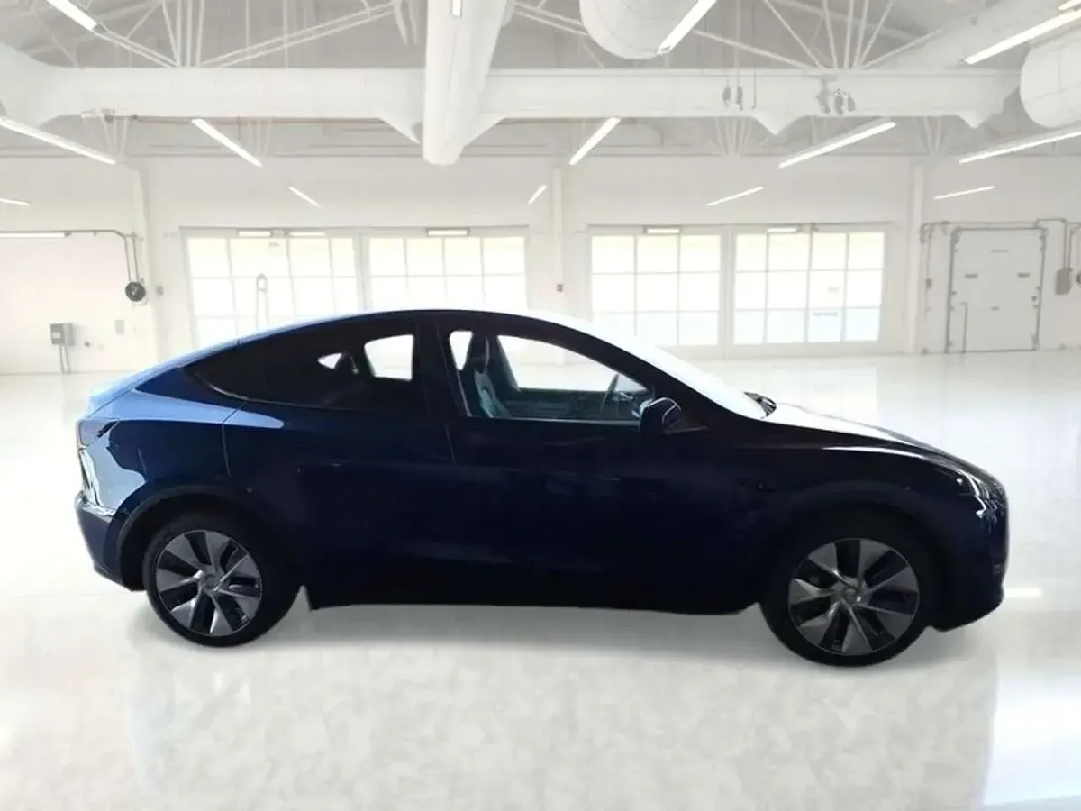 Usata Tesla Model Y Long Range AWD 152 kW (208 CV) 2022 Blu SUV