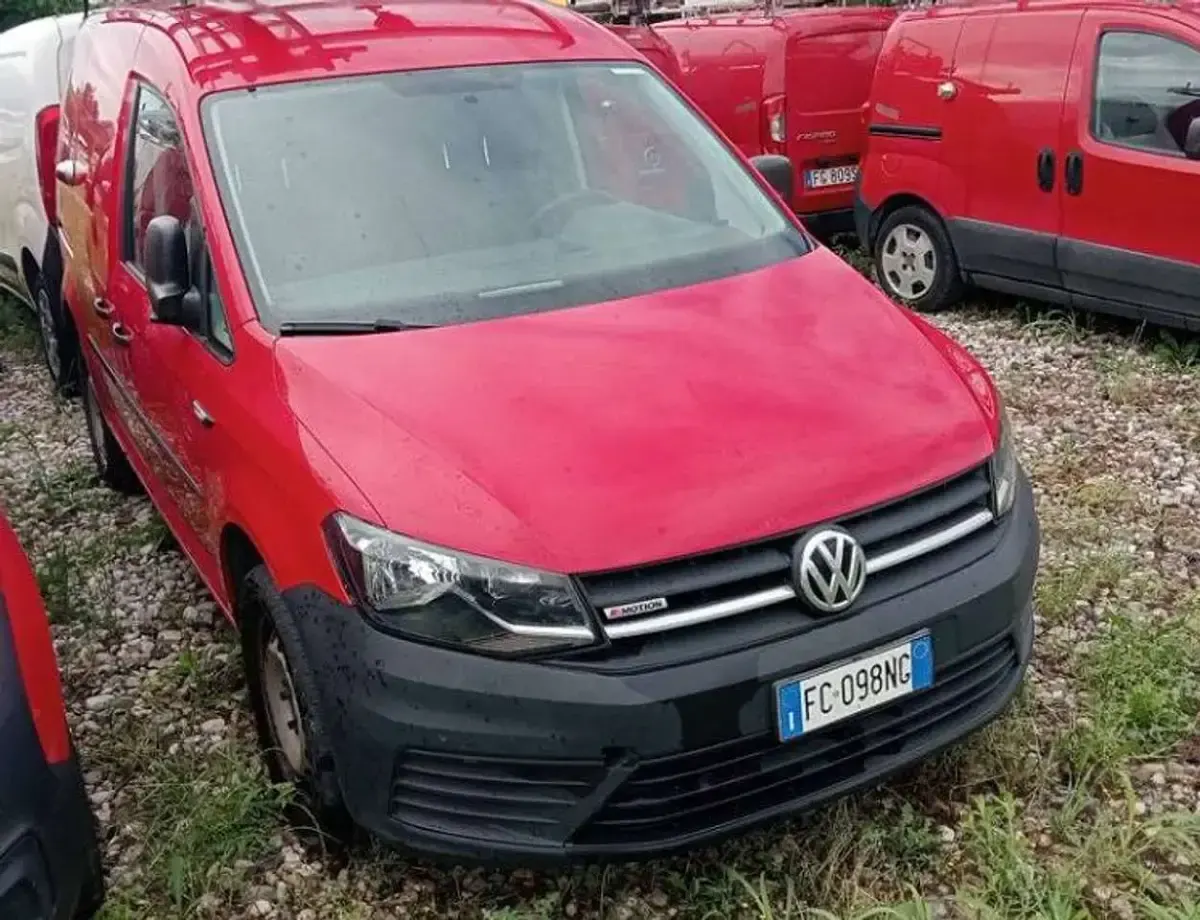 Usata VW Caddy 122 CV (89 kW) 2016 Rosso Monovolume
