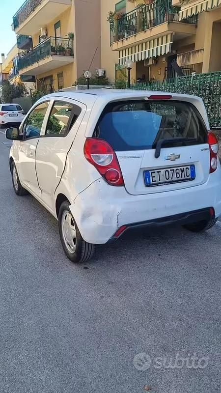 Usata Chevrolet Spark LS 68 CV (50 kW) 2014 Bianco Utilitaria